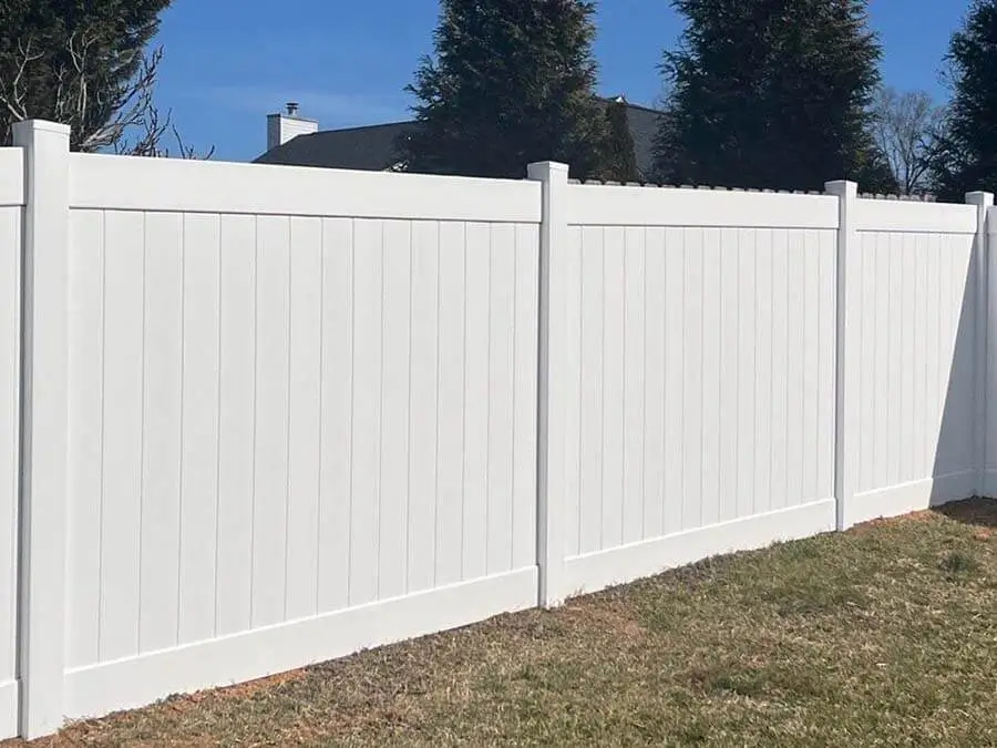 Vinyl fence carolina fence company 5
