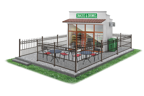 North Carolina and South Carolina Commercial fence installation company
