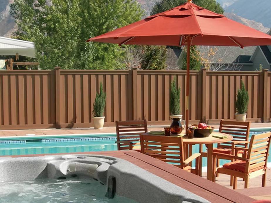 Pool Fence Example in Garden City South Carolina