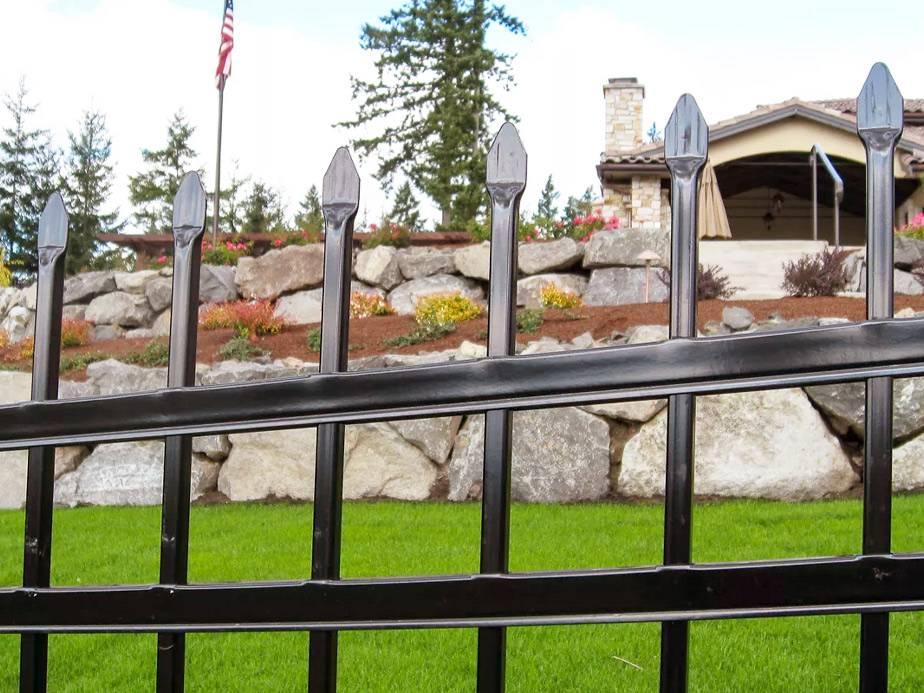 Security Fence Example in Jamestown North Carolina