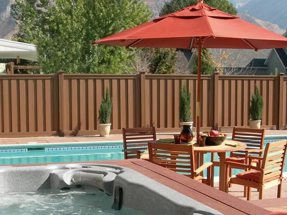 Pool Fence Example in Murrells Inlet South Carolina