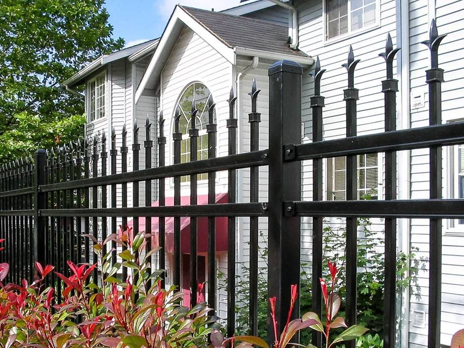 Decorative Fence Example in Summerfield North Carolina
